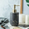 Ceramic Marble Liquid Soap Dispenser Bottle Fashion Beauty Hand Soap Dispenser Lotion Bottle Bathroom Accessories
