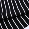 Challie stripe viscose rayon twill georgette silk bingo print rayon fabric 2018