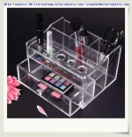 Cheap acrylic cell phone accessory display stand and rack for wholesale in shenzhen