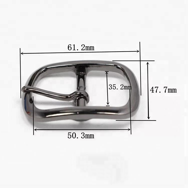 Cheap High Quality Durable Simple Style Metal Pin belt buckle for Shoe Bag Belt Decoration
