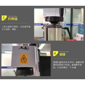 Cheap Price laser printer print logo marking machine metal engraving machines for 100% safety