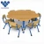Import Children furniture best trapezoid table and chair set from China