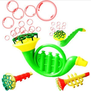 Children Plastic Bubble Gun Color Musical Instruments Toy