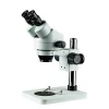 China 7x - 45x Optical Zoom Industrial Binocular Stereo Microscope with LED Light Electronic Lab testing Mobile Phone Repair