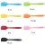 Import China Best Personalized Solid Cake Baking Tools Silicone Mixing Cream Colorful Butter Scraper Spatula Cake Tool from China