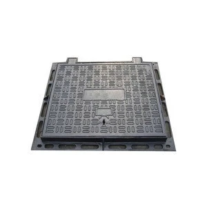 China custom ductile iron heat treatment sand casting manhole cover
