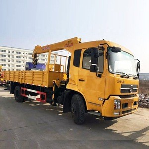 China Dongfeng 4x2 Light 5 Ton Truck Mounted Crane Car Lift 5 Ton Truck Mounted Crane