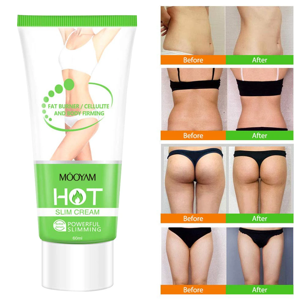 China Factory Hot Sales Private Label Organic Cellulite Waist Slimming Cream Hot Cream Fat Burn For Weight Loss