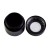 Import China Supplier Large Stock Black Color 3oz Flower Packaging Smell Proof Glass Jar with Lid from China