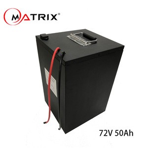 China Supplier lithium ion battery pack 72V 50Ah for scooter/motorcycle