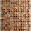 China wholesale new arrival coconut shell mosaic wall panel
