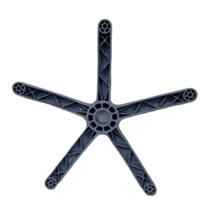 Chinese factorys high-quality plastic base, rotating office chair legs, furniture accessories, gray custom style