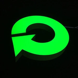 Chinese supply Indoor and Outdoor Changeable Letter Sign electronic Logo Led 3d letter sign