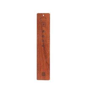 Chinese traditional animal zodiac ox wooden bookmark vintage bookmark