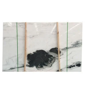 Chinese White Color Stone High Quality Panda White Marble