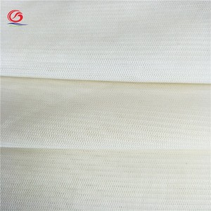 Chinese wholesale 100% nylon high-elastic mesh fabric for school uniform