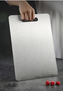 Chopping Board Eco Friendly 304 Stainless Steel Chopping Block Easy to wash Cutting board