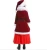 Import Christmas Eve costume wine red long paragraph Christmas Queen costumes Parent-child clothing from China