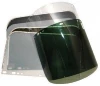 clear and green petg visor and polycarbonate visor plastic face shield manufacturer certificated ANSI/ISEA Z87.1-2033