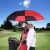 Import 150cm Extra Large Oversize Double Canopy Air Vented Windproof Auto Open Golf Umbrella from China