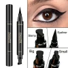 Cmaadu glitter eyeliner waterproof double-ended makeup pencil eyeliner