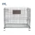 Import Collapsible foldable storage heavy duty stackable steel hot dipped wire mesh cages from China