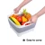 Import Collapsible Plastic Folding dish tub sink drain wash basin kitchen fruit vegetable washing drying storage basket with handle from China