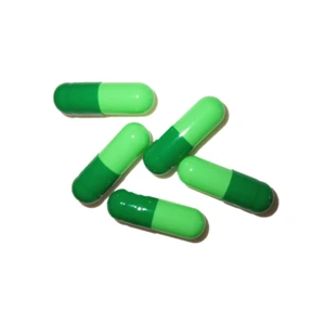 colored empty gelatin capsules for medicinal