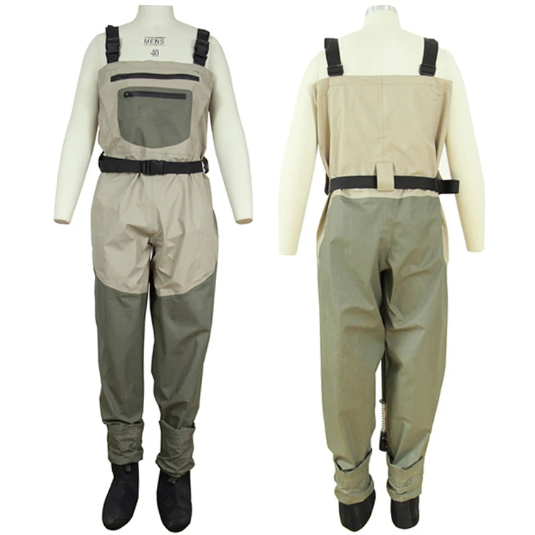colored rubber Chest Waders rain waders wading pants with boots