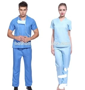 Colorful Scrubs Hospital Uniform with V neck Nurse Uniform Medical Scrubs