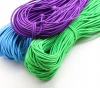 Colourful Draw Strong Round Silicone Polyester Rubber Elastic Cord Strong Stretch Elastic Bungee Cord