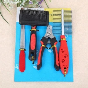 Comb Guides scissors Nail Kits for Dogs Cats and Other Animals