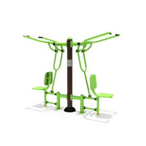 Commercial Outdoor Park Exercise Body Fitness Equipment Seated Chest Press Machine Exercise Equipment for sale