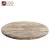 Import Commercial Vintage Finish Solid Wood Round Table Top Custom Restaurant Cafe Bar Corner Wooden Dining Table Top from China