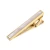 Import concise design logo Metal Tie Clip Bar Clasp Necktie Pin Unique Wedding Charm Jewelry Party from China