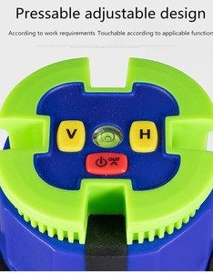 Construction Auto Self leveling Rotary Cross Multi-line Laser Level for Home Use