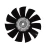 Import Construction Machinery Parts automotive parts Fan blades 5305337 Z646H-86-103-9 Radiator Fan from China