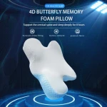 Contour Memory Foam Pillow Orthopedic Sleeping Pillows Ergonomic Cervical Pillow for Neck Pain