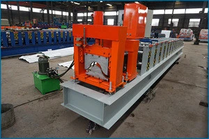 Copper Metal Roof Cap Flashing Roll Forming Machine/ Roof Tile Ridge Cap Flashing Making Machine