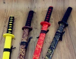 Cosplay wooden sword children wood toy sword performance wooden sword 60CM