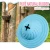 Cream taste natural latex rubber dog toy flying disc shape leek food dog playing eating toy