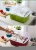 Import Cupboard plastic kitchen drain bowl rack with cover dish drainer rack bowl box tableware crockery cutlery storage box dish rack from China