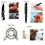Custom 12 in 1  Emergency Survival Kit Set  Outdoor Survival  Multi Tool