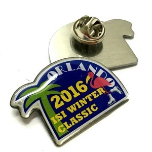 Custom 3D Offset Printing Hard/Soft Enamel Hat Pins Metal Badge Lapel Pins With Doming
