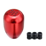 custom 5 Speed Shift Knob Auto Car Manual Racing Aluminum Gear Stick Shift Knob Shifter Lever Perilla