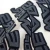 Import Custom Black Letter Flocking Velvet Printing Heat Transfer by Iron on from China