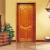 Import Custom Classic Building Apartment House Room Interior Solid Wood Flat Front Wood Door Teak Wood Single Door Design from China