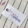 Custom Garment Hang Tag With Safety Pin And Cotton String