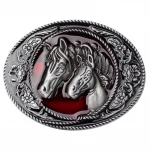 Custom high quality alloy buckle material buckle for belt