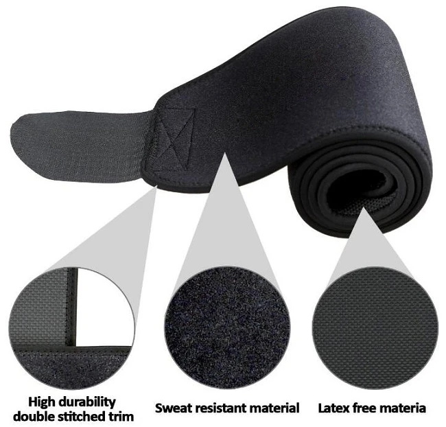 Custom Hot Products Exercise adjustable Sweat Bands Waist Trimmer